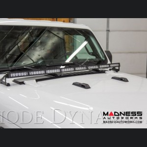 Jeep Wrangler JL LED Light Bar w/ Bracket - 50" - White Driving